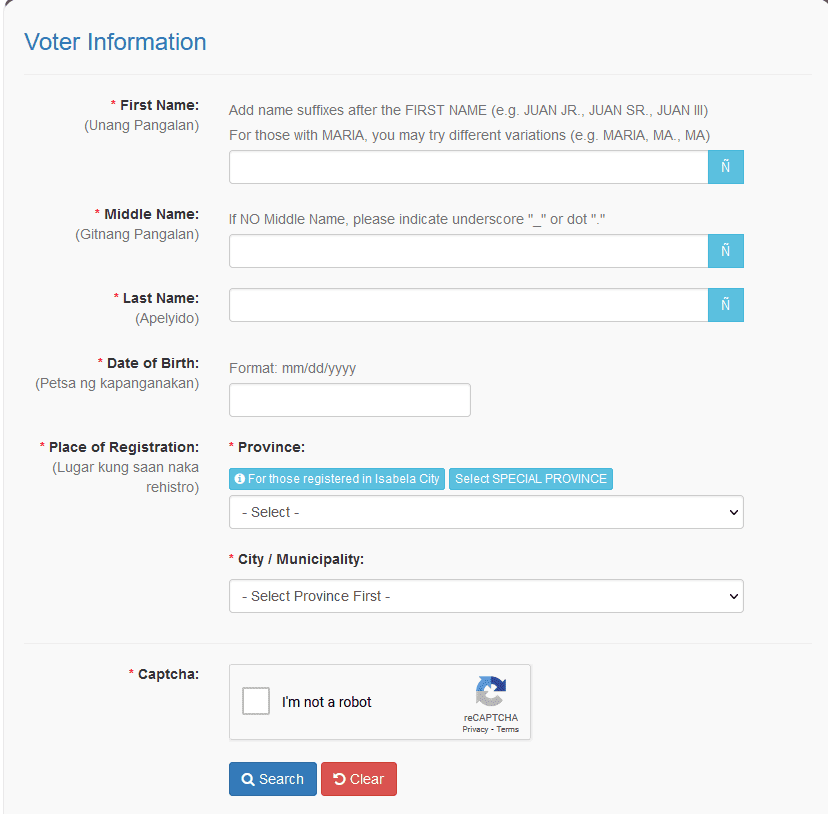 COMELEC Precinct Finder: A Step-by-Step Guide for Online Verification 1 comelec precinct finder