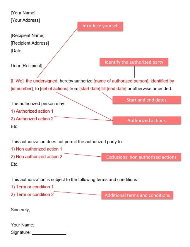 Comprehensive Guide to Authorization Letter Template in the Philippines (Free Editable Sample Templates) 1 parts of authorization letter template