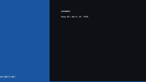 Busy April 2026 — Busy QC: April 20, 2026 | PhilTweets