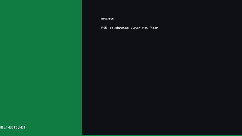 Pse Celebrates Lunar — PSE celebrates Lunar New Year | PhilTweets