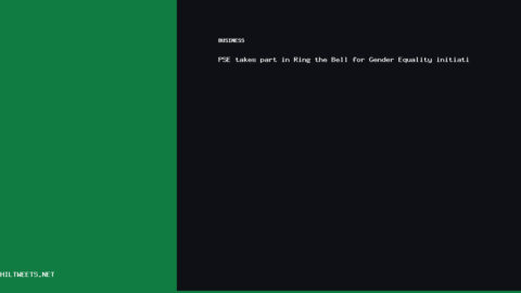 Pse Takes Part — PSE takes part in Ring the Bell for | PhilTweets