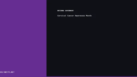 Cervical Cancer Awareness — Cervical Cancer Awareness Month | PhilTweets