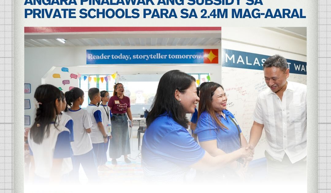 Angara Pinalawak Ang — Angara, pinalawak ang subsidy sa private schools para | PhilTweets